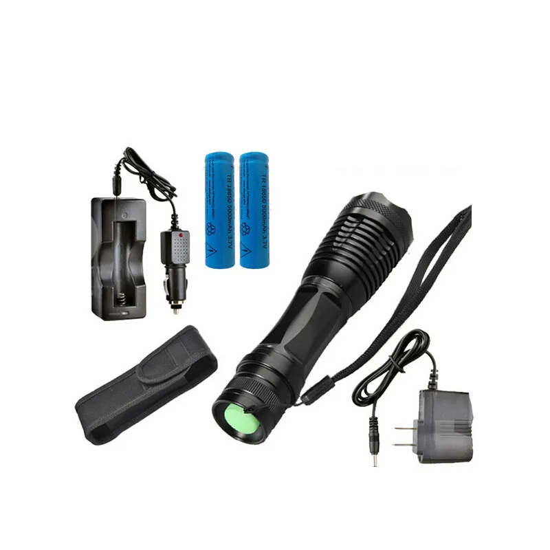 E17 XML T6 led flashlight sets 3800LM led torch zoomable led Flashlight torch including 18650 Rechargeable and Batteries, Black, silver, gold
E17 XML T6 led flashlight sets 3800LM led torch zoomable led Flashlight torch including 18650 Rechargeable and Batteries, Black, silver, gold