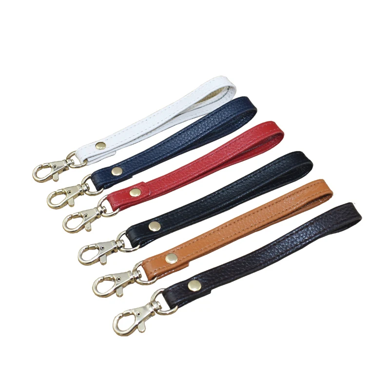 15*1cm Genuine Leather Purse Strap Detachable Wrist Strap Bag Handles Band with Hooks Buckle Accessories, As picture
15*1cm Genuine Leather Purse Strap Detachable Wrist Strap Bag Handles Band with Hooks Buckle Accessories, As picture