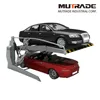 Automobiles Mutrade Parking Hydraulic Double Cars Two 2 Level Car Lifts for Home Garages