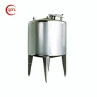 Stainless steel juice,honey mixing tank with agitator
