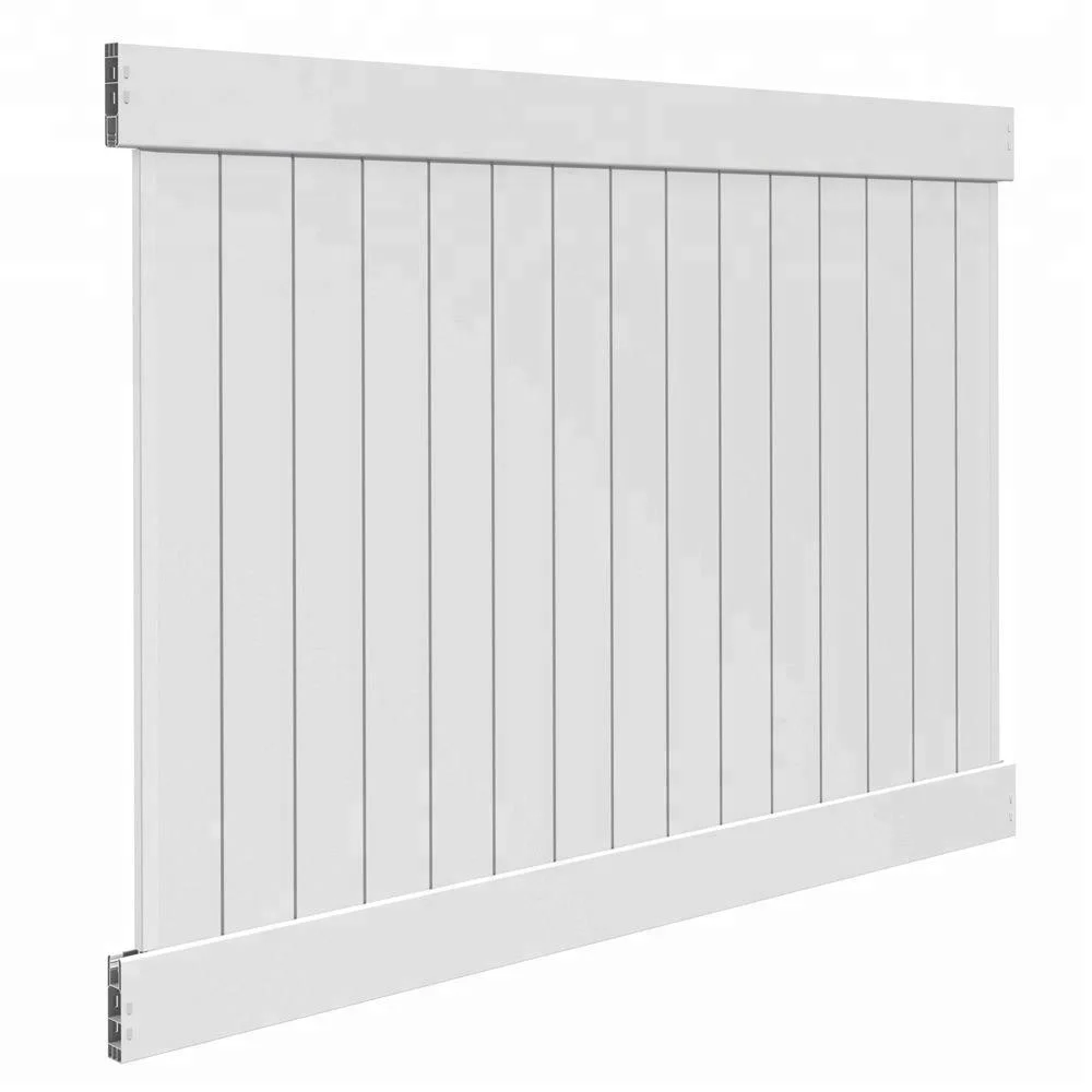 Solid PVC Privacy Fence Vinyl Semi Privacy Fence White Tan Grey PVC Fence Panel with England Cap
Solid PVC Privacy Fence Vinyl Semi Privacy Fence White Tan Grey PVC Fence Panel with England Cap