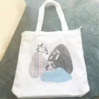 100% Cotton Net Cosmetic Canvas Tote Bag