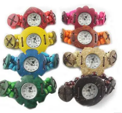 wholesale bracelet Coconut shell watch wooden stretch elasticity watches fashion popular women men watches wholesale
wholesale bracelet Coconut shell watch wooden stretch elasticity watches fashion popular women men watches wholesale