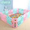 Good quality kids plastic play fence baby playpen for european standard