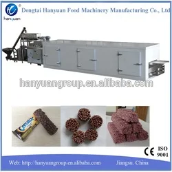 snickers chocolate cereal bar production line