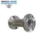 Stainless Steel Braided Hose Flange Connect Metal Flexible Pipe Fitting