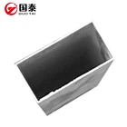 Silver anodized aluminum extrusion aluminum sliding windows sections