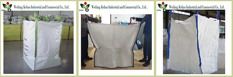 virgin PP breathable 1 ton bag in handbags jumbo bag