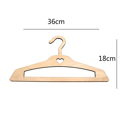laser cut baby hanger kids wood hanger