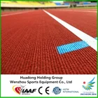 Rubber flooring roll type synthetic running track material for playground, school, gym, sports court and field etc.