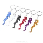 Factory cheap custom keychain bottle opener for man gift