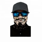 Multifunction Cheap Funny Ski Seamless Skull Pattern Bandanas