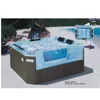 New design indoor portable massage bathtub outdoor round bath tub spa whirl pool bathtub
