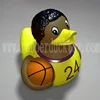 african american player black basketball rubber duck ,black basketball bath duck ,basketball team black basketball duck toy