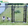 Hot dipped galvanized 3ft garden chain link fencing/ 4x10 chain link fence gate panel