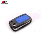 free design custom remote key silicon case shell holder protection carbon fiber car key cover For Volkswagen