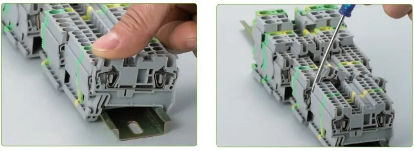 St3 2.5 dinレール端子ブロックスプリングクランプ仕入れ・メーカー・工場