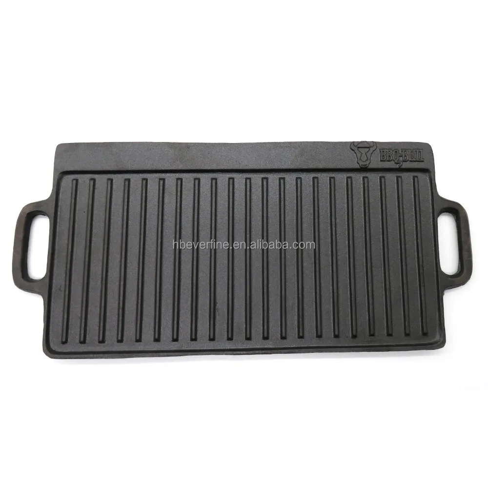 Cast Iron reversible Grill Plate