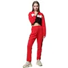 Women Hoodies Joggers Suits Set Red Track Suits Sweat Suit