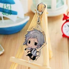 acrylic keychain UV printing keychain custom design cartoon key charm