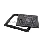cast steel or FRP Plastic Fiber Glass manhole cover price too cheap