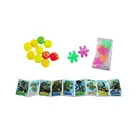 Children Puffing Sweet with Poker and Bricks Small Toy Candy