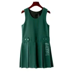 Reyrs New Recycled Fabric Design Healthy And Beautiful Sleeveless Dress School Girls Dress Colour