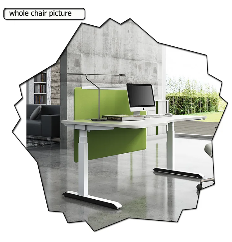 Dual Linak Motors Adjustable Desk Standing Desk With Three