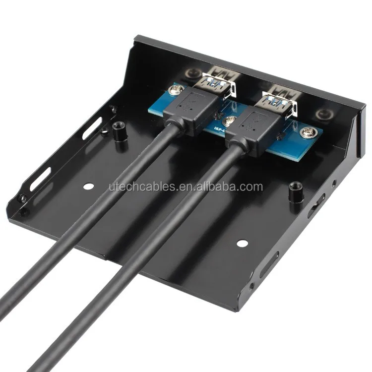 USB 3.0 Front Panel 3.5 Inch 2-Port Hub to 20pin Connector  (3).jpg