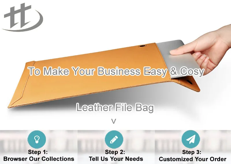 leather folder bag