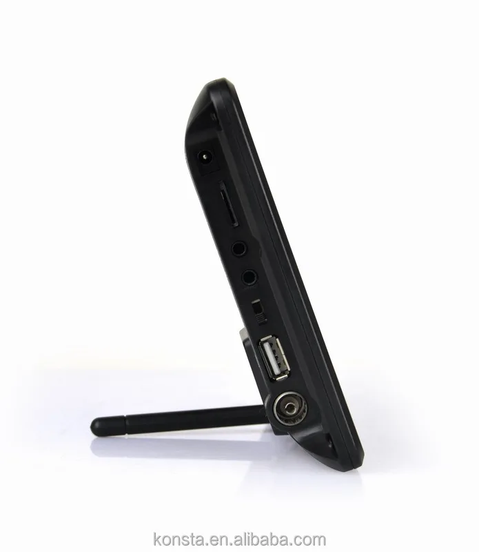 Mince portable de 9 pouces Nouveau L'&eacute;thiopie DVB-T2 T&Eacute;L&Eacute;VISION num&eacute;rique mkv mov lecteur portable - ANKUX.COM