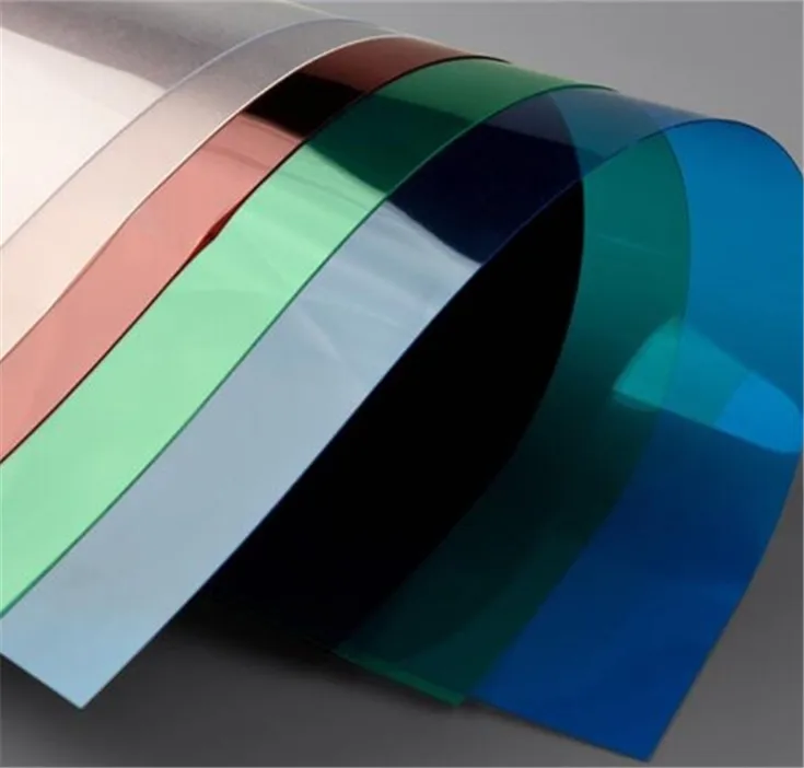 0.07mm-1mm Thickness eco-friendly Colorful PVC Rigid Sheet