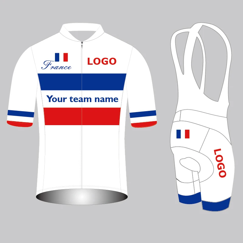 Custom-made International France Spain Italy country team Mountain bike road bicycle cycling jersey with lower collar
Custom-made International France Spain Italy country team Mountain bike road bicycle cycling jersey with lower collar