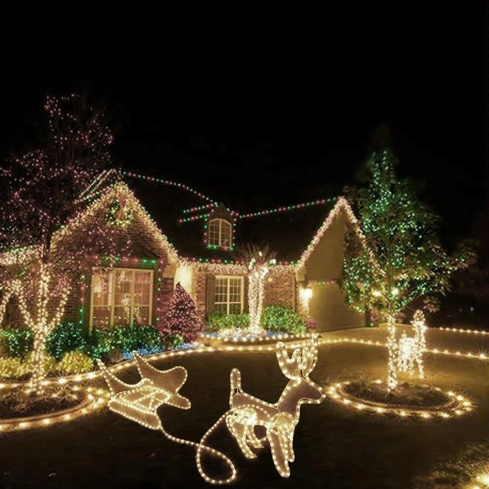 String Lights Outdoor Home Party Wedding Christmas Waterproof 10m 20m 30m 50m 100m Luminous Led