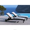 Lightweight Portable Sun Lounger Poolside Lounge Chair Chaise Outdoor Beach Sun Lounger With Wheel