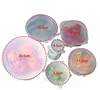 Universal Cover Set Glass Food Container Clear Silicone Lid