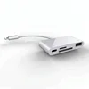 8 pin to 4 in 1SD/TF Card Reader for Mobile Phone Camera
