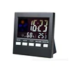 Desk Color Display Portable Room Thermometer Clock Plastic Housing GSM Weather Station