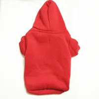 

Best selling plain pet dog clothes small dog and big dog 3XL pet blank hoodies pet supplies 10 colors