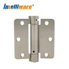 3.5 Inch Brushed Nickel Finished Spring Hinge