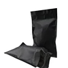 Matt Black Mylar foil ziplock Packaging Bag Box