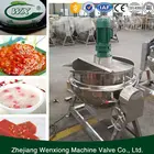 Inclined Stainless steel Jacketed kettle(jacket pot,steam cooker ,food machine)