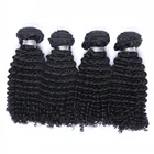 Wholesale price virgin pure brazilian bouncy curl human hair weaving,hair meche