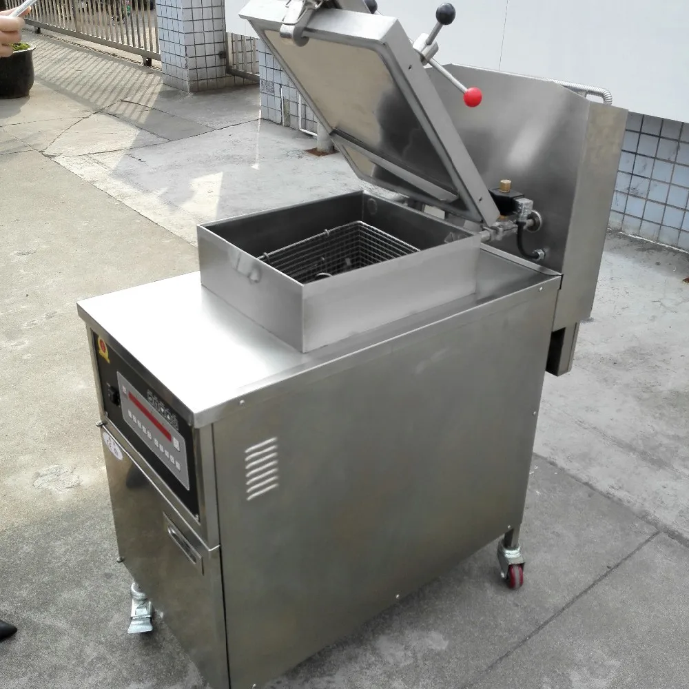 Gas Commercial Chicken Pressure/Deep Fryer good oil fume suction performance for deep fryer Henny penny gas deep fryer