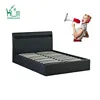 Free Sample Double Single Bed Designs With Storage Box