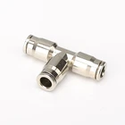 High pressure Mist Nozzle Tee Connector for Atomization Humidifier Natural Fog Water Sprayer System