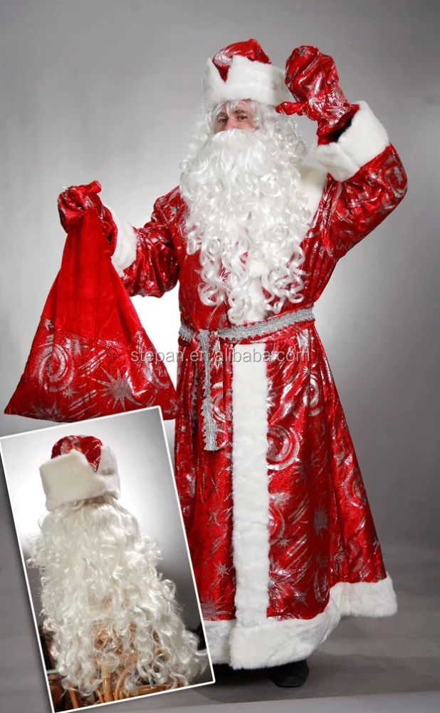 TZ-8136-8 גברים חמים הסיטוניים סקסי חג המולד סנטה קלאוס תלבושות למבוגרים בלבד
