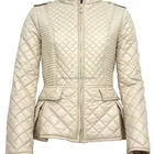 ALIKE short padded jacket diamond quilted jacket for women
