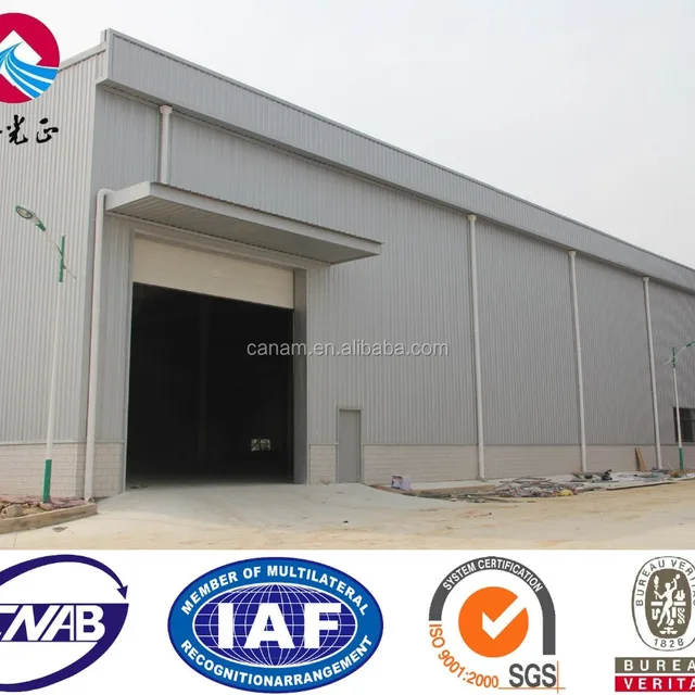 qingdao peb shed design prefabricated light steel structure