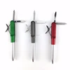 Promotional Plastic Pens Multi Functional Pen Swiss Army Knife Scissor Pen